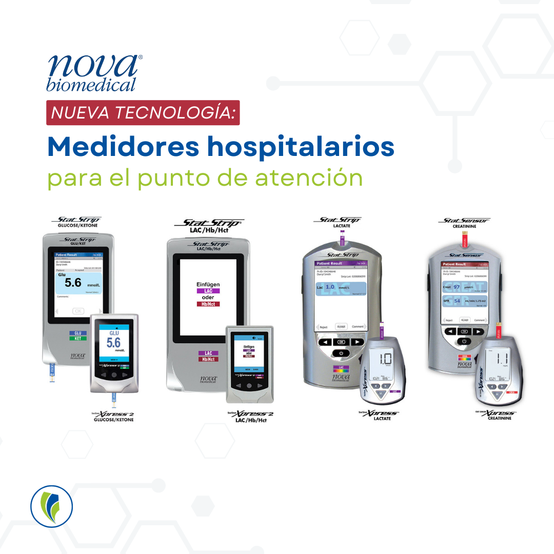 Medidores hospitalarios en el punto de atención